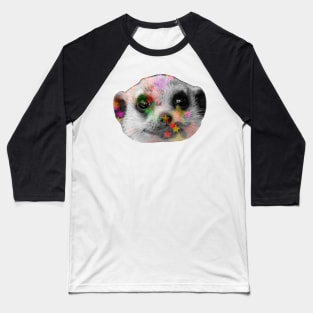 Meerkat Disco Baseball T-Shirt